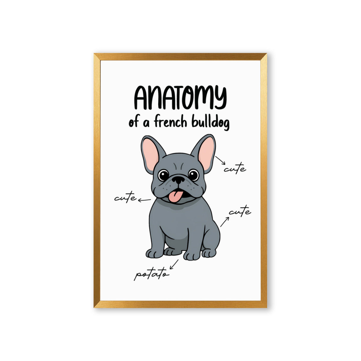 Biscuit - Vertical Framed poster • Wall Decoration