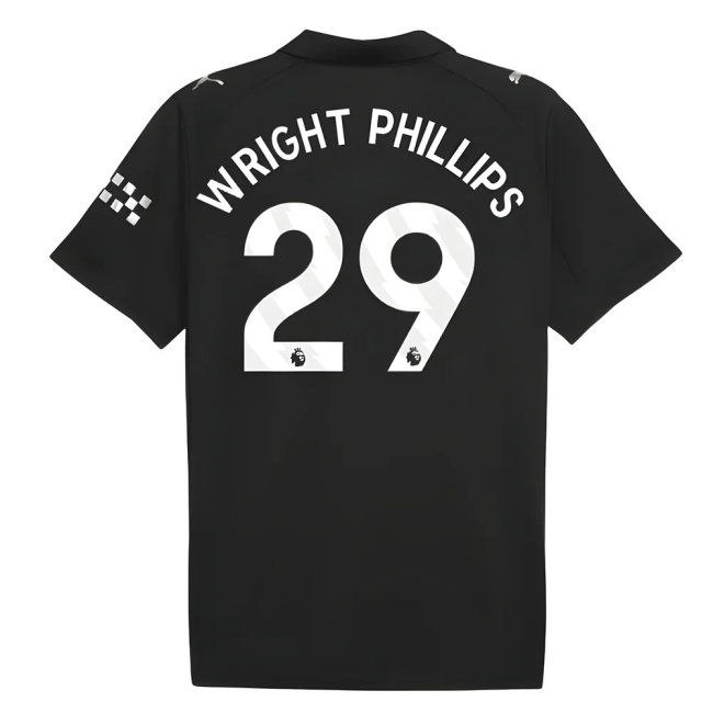 2025-2026 Man City Away Shirt (Wright Phillips 29)