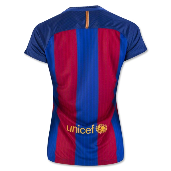 Women's Barcelona Home 201617 Soccer Jersey Shirt - Official Replica