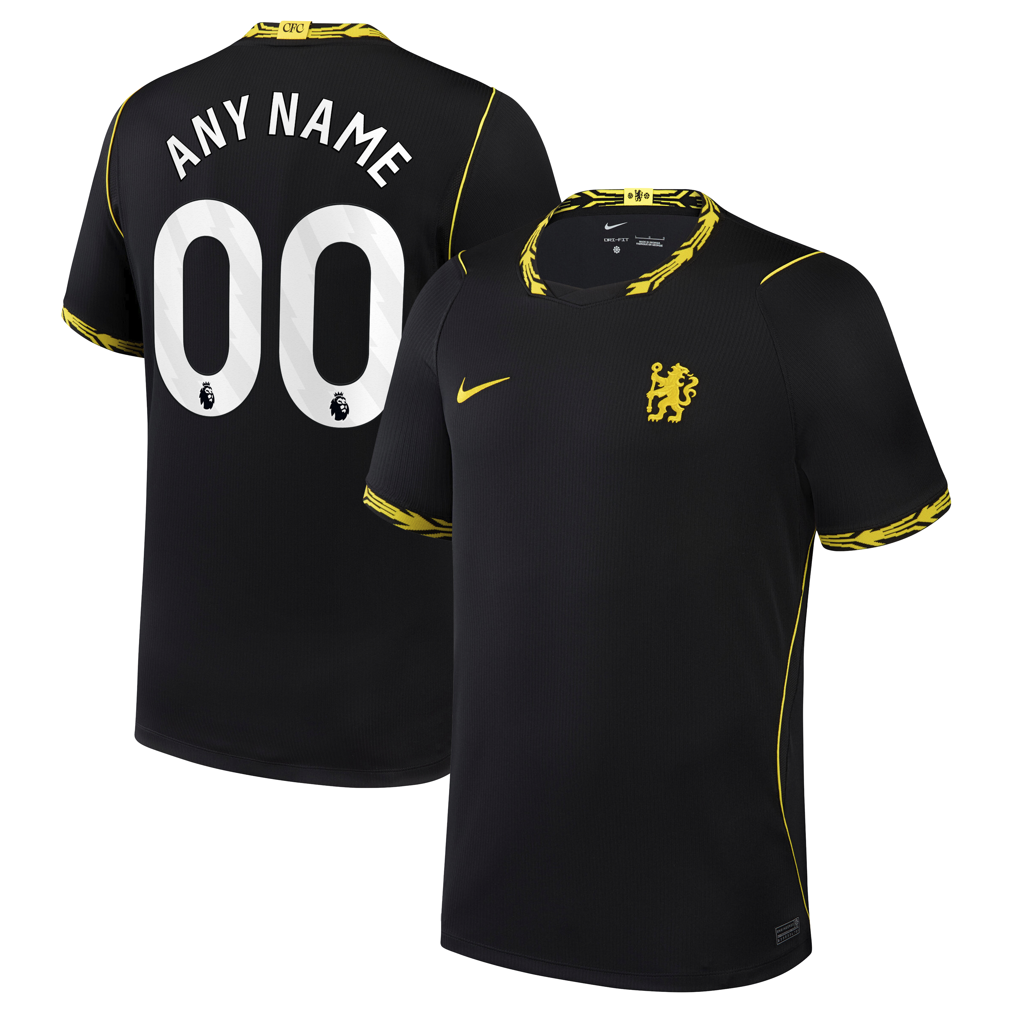 [JED] Chelsea 2026/27 Away Stadium Replica Custom Jersey - Black
