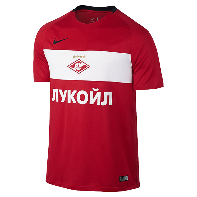 Advanced Fabric Spartak Moscow Home 201617 Soccer Jersey Shirt