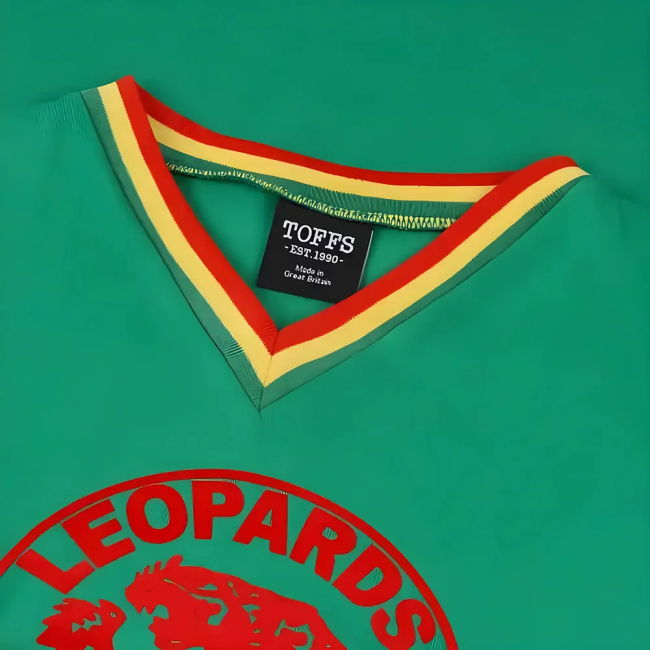 Premium-Quality Zaire V-Neck 1974 World Cup Retro Football Shirt