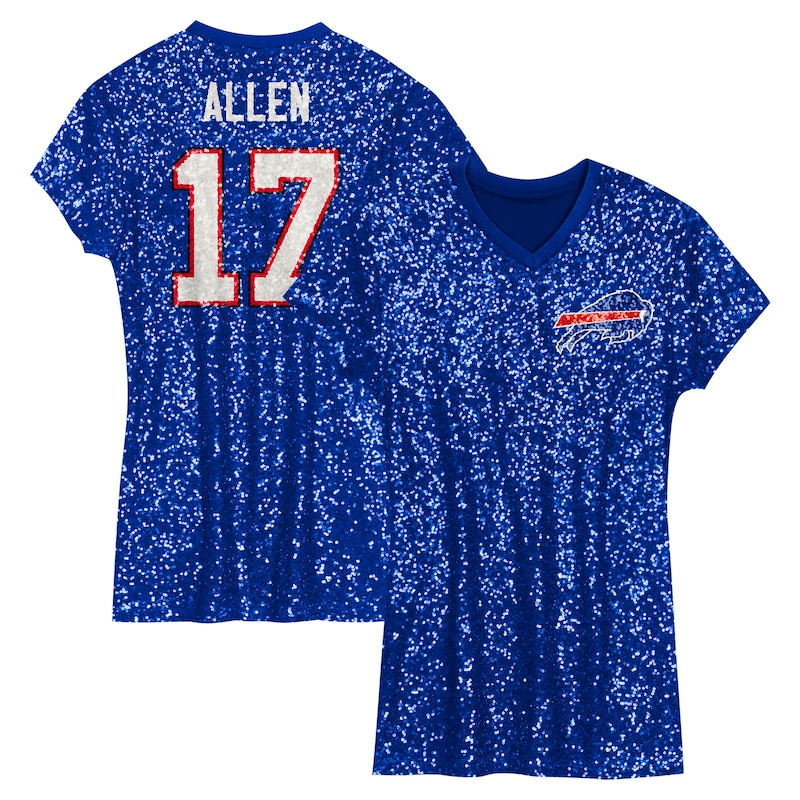 None Josh Allen BUF Bills Stylish Cost-Effective Jersey Game Day Wear