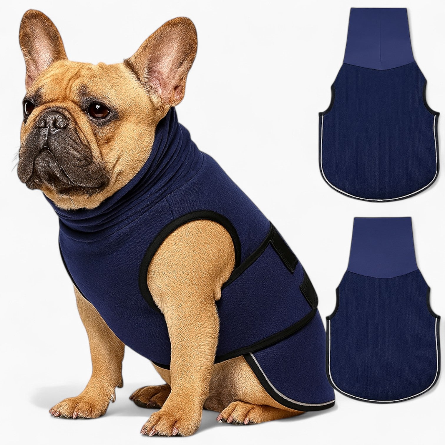 Lifestyle-Driven Zenhood Frenchie Anxiety Vest – Calming Hooded Jacke...