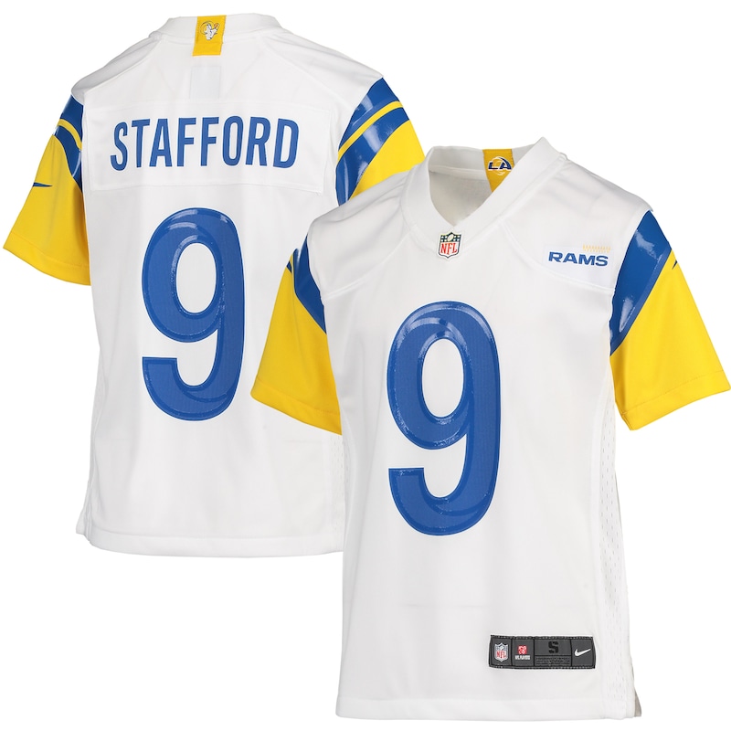 Matthew Stafford Los Angeles Rams Nike Youth Game Jersey - W...