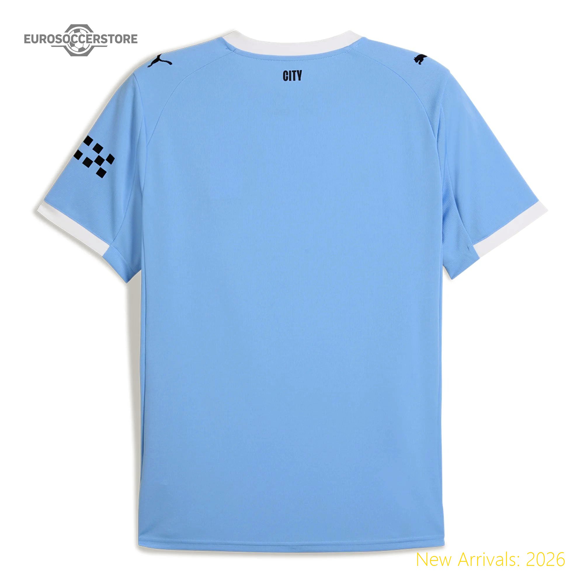 Club Approved Men High-quality Mci Defensive Rock Home Jersey 2023