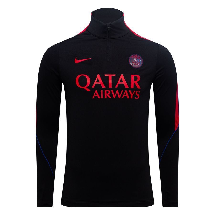 Paris Saint Germain Training Shirt Dri-FIT Strike Drill - Black/Global Red