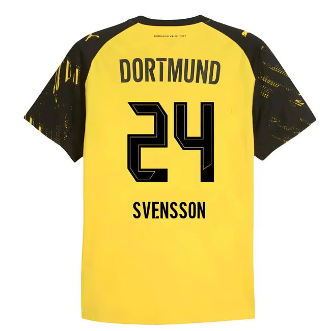 Licensed Dortmund Borussia Dortmund Authentic Home Shirt Svensson ...