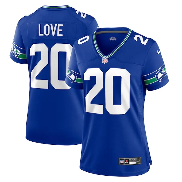 Seattle Seahawks Game NFL Jersey - Royal | Performance Football App...