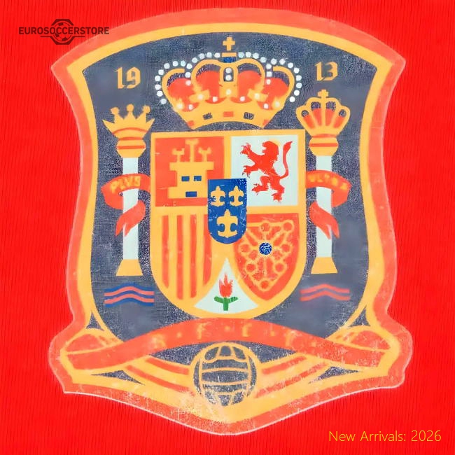 Uefa Approved Official 2026-2027 Esp World Cup Winner Home Jersey 0