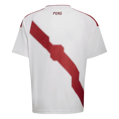 Peru 2026 Home Youth Jersey - Kene Art Heritage Junior Kit