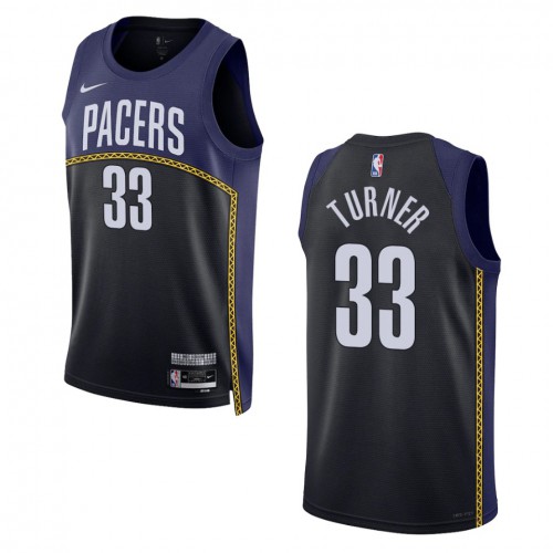 Nike Pacers Blue Indiana Pacers #33 Jersey - Discounted Quality