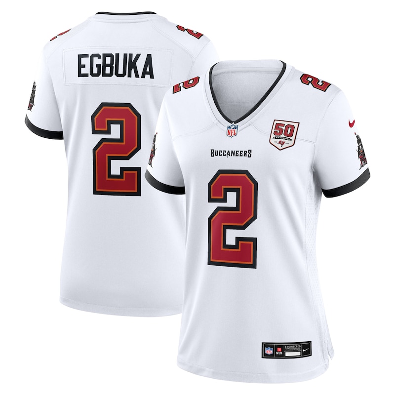 None Emeka Egbuka TB Buccaneers Energetic Elite Jersey Game Day Wear
