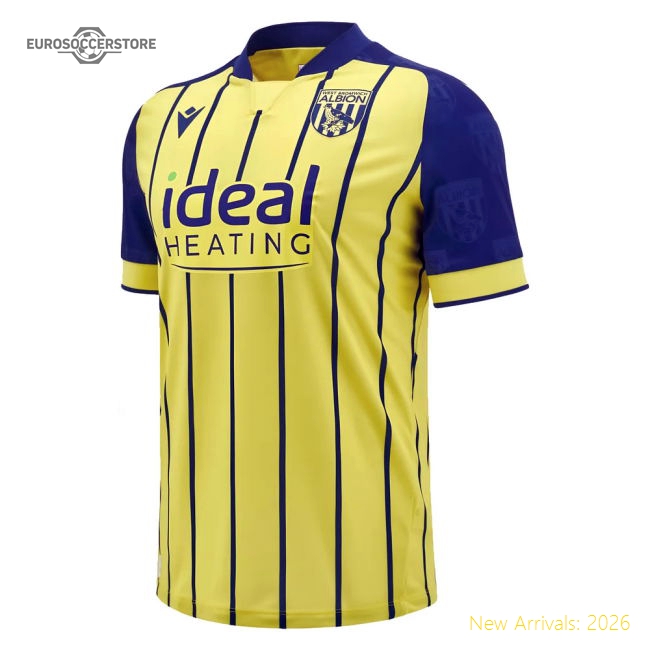 2024-2025 West Brom Wba Albion Away Shirt Fan Edition Player Replica