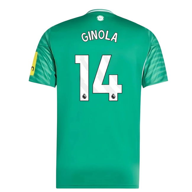Newcastle Newcastle Away Shirt Ginola #14 Elite Performance Match ...