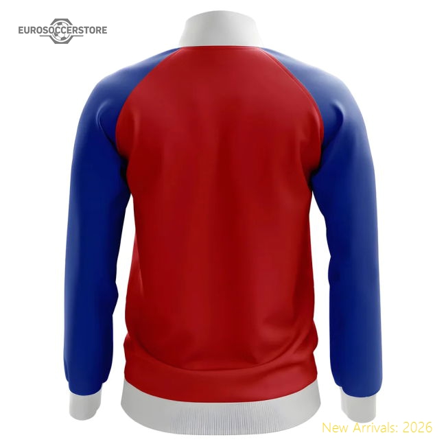 Top-grade Cuba Concept Football Track Jacket (red) - Kids