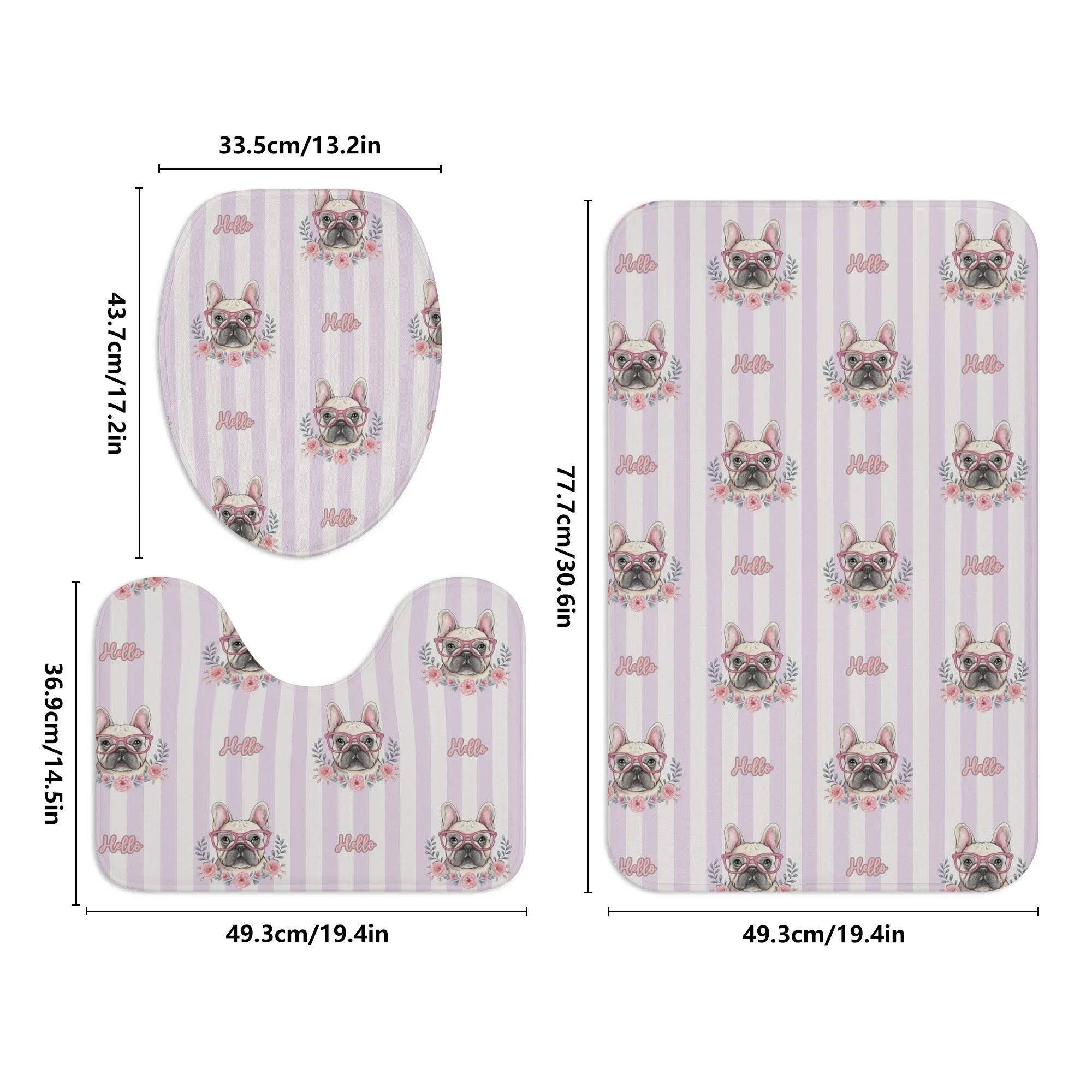 Vet-recommended Ellie- - Durable Bathroom Toilet Set Dog Supplies