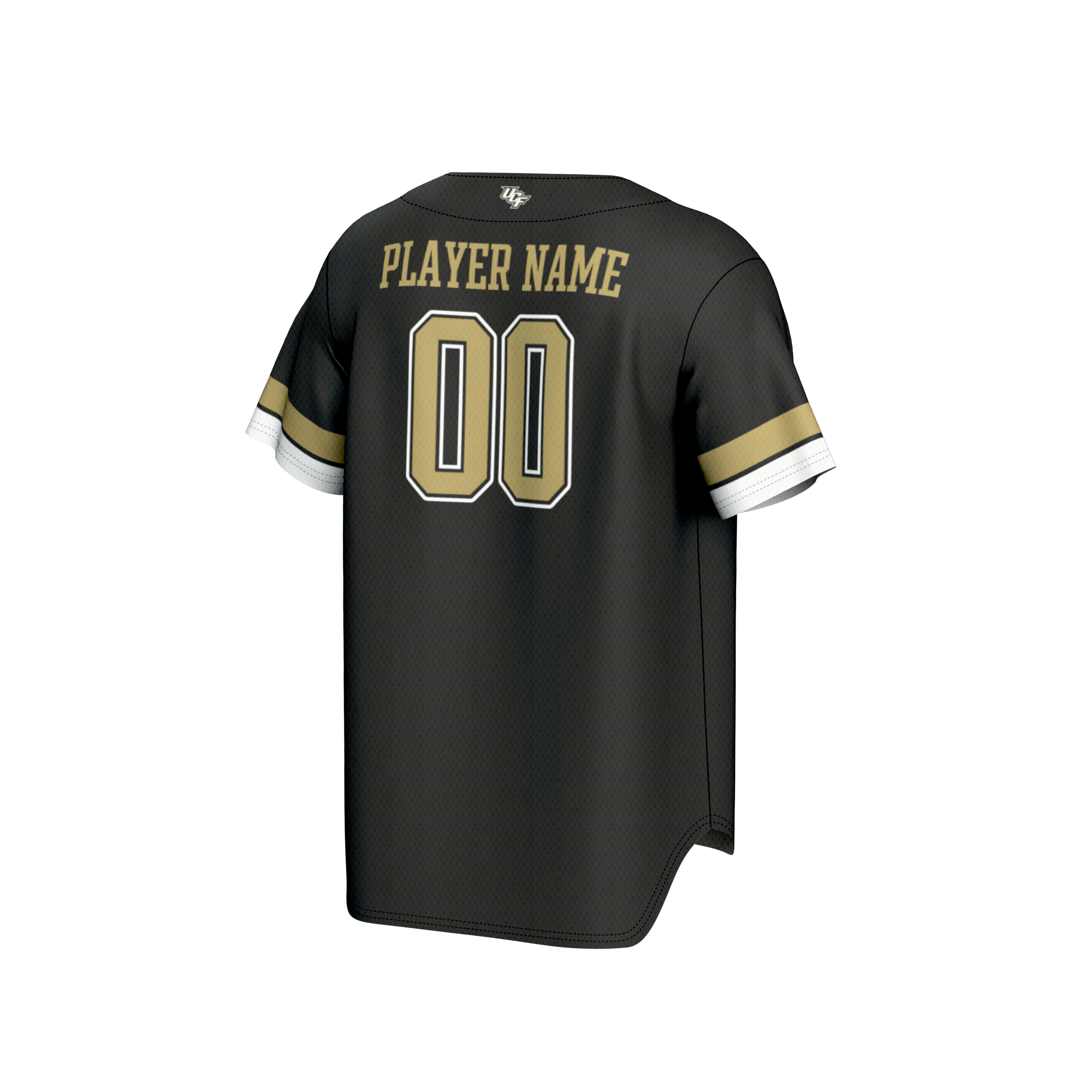 [NJP] UCF Knights GameDay Greats Unisex NIL Pick-A-Player Lightweight Baseball Jersey - Black