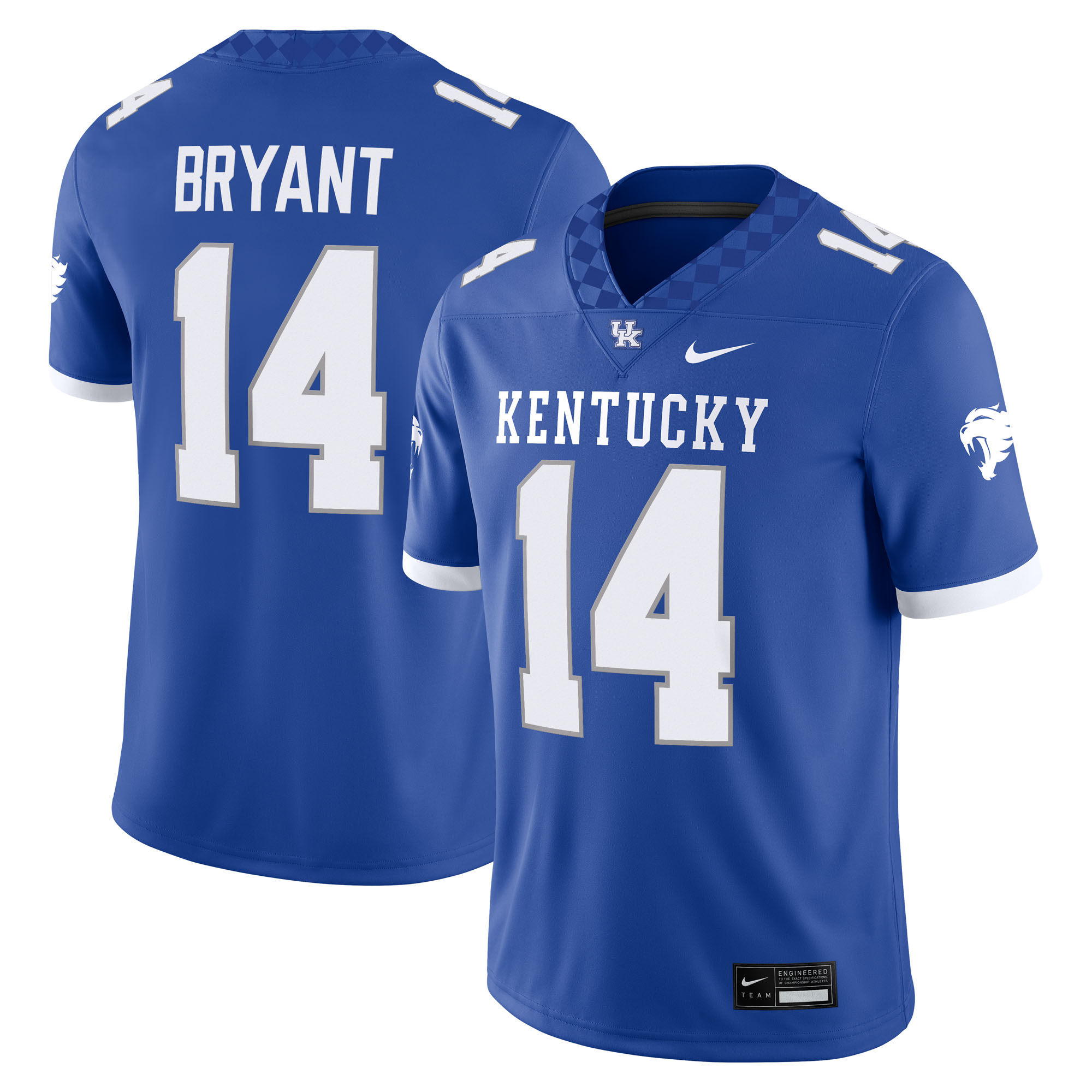[NJP] Ty Bryant Kentucky Wildcats Home Game Jersey - Royal