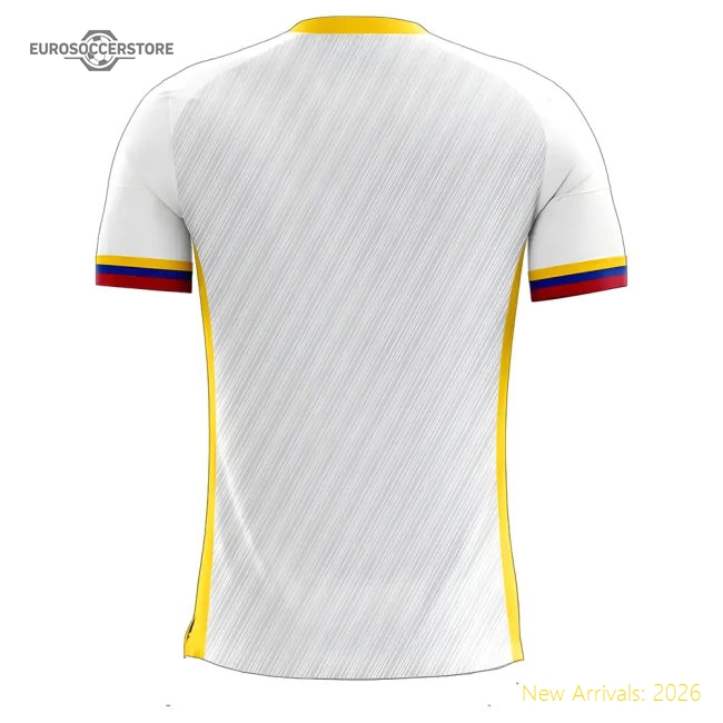 2025-2026 Colombia Away Fan Version Womens 2026 Away Shirt
