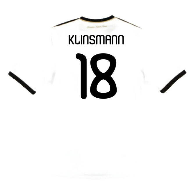 Convenient Germany 2010-11 Home Shirt ((Good) S) (KLINSMANN 18) Elegant