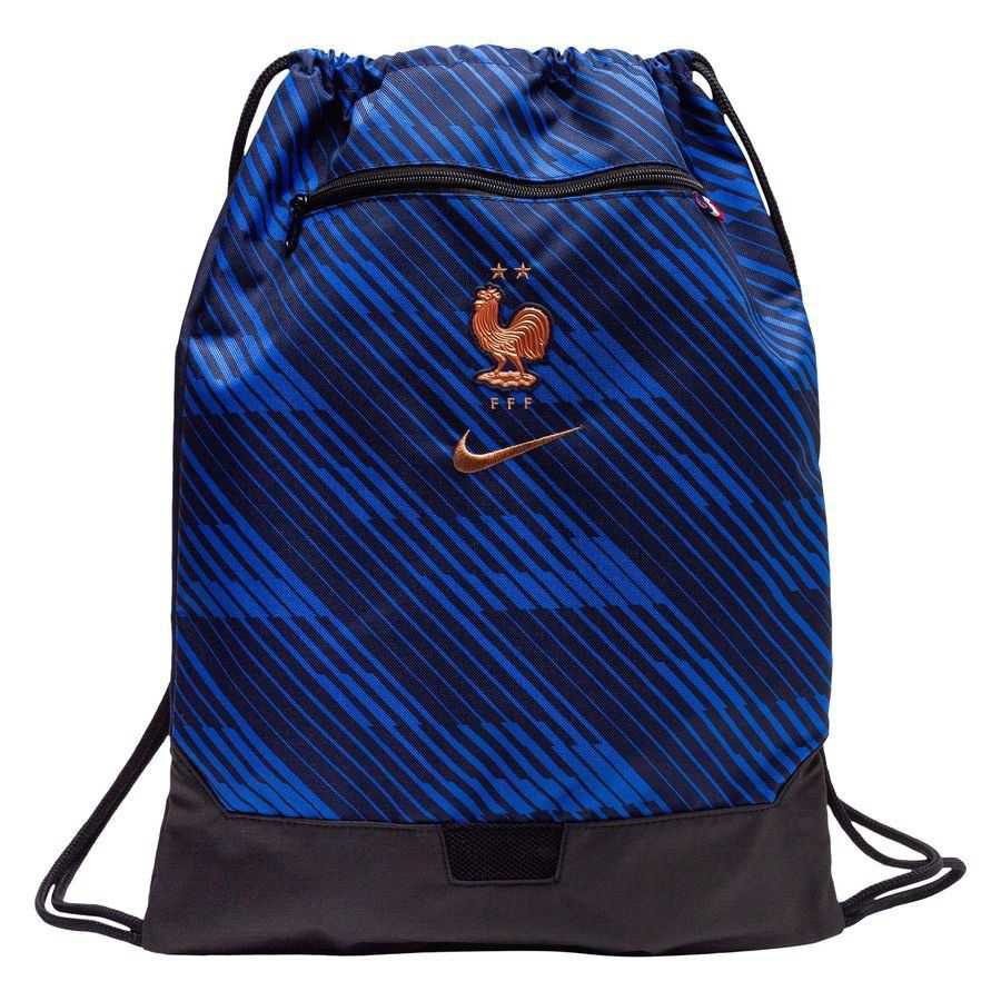 [EFKS] France Gym Sack Academy Blackened Blue/Game Royal/Metallic Copper Apparel