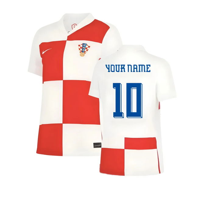 Official 2024-2025 Croatia Home Kit Euro Cup Team Cup