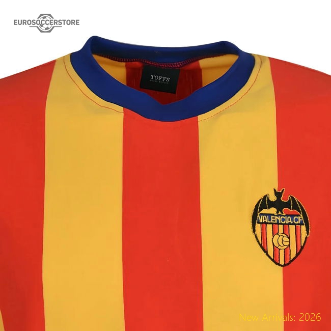 Premium Performance Valencia 1970S Retro Football Shirt