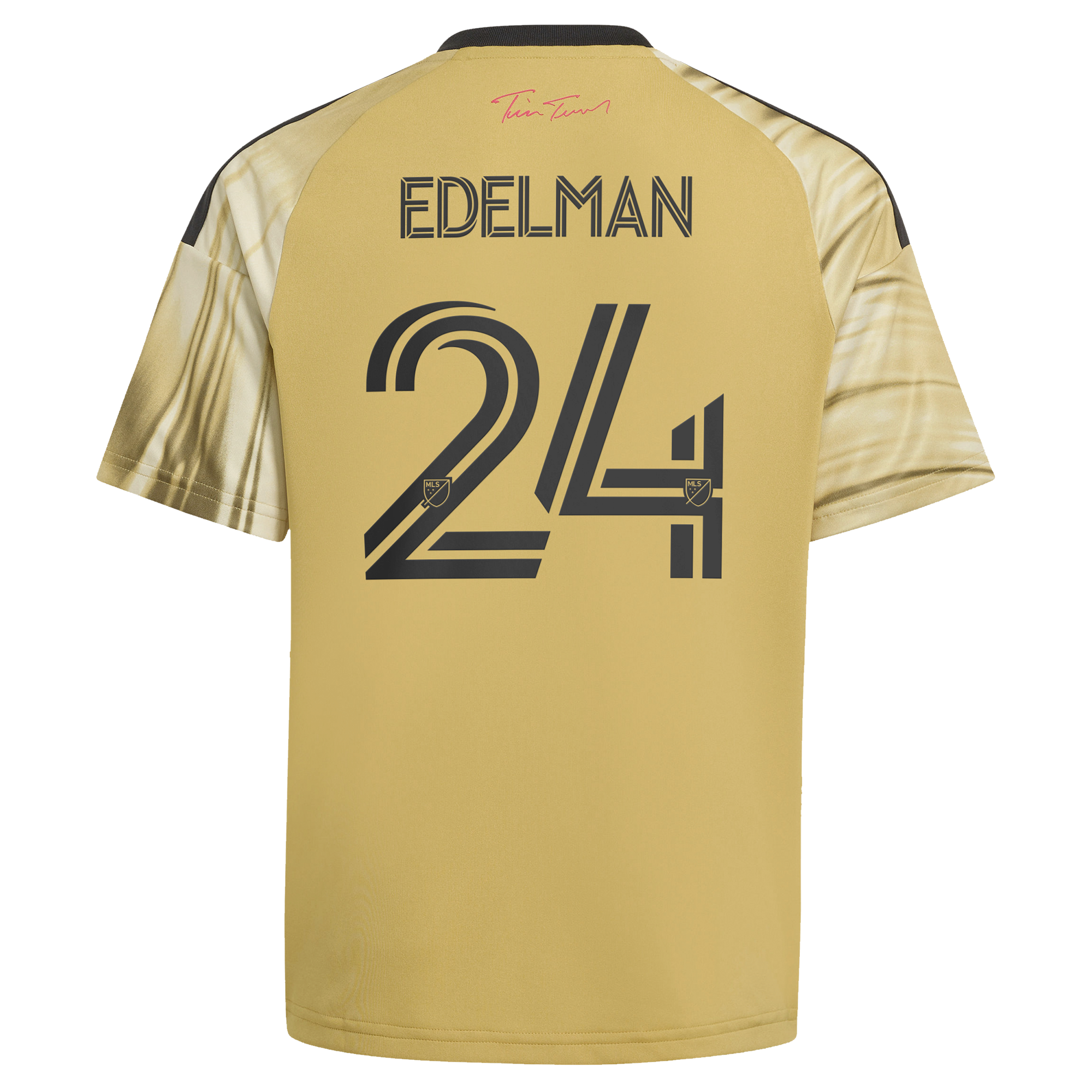 [LK] Daniel Edelman St. Louis CITY SC Youth 2026 The Tina Turner Kit Replica Jersey - Yellow