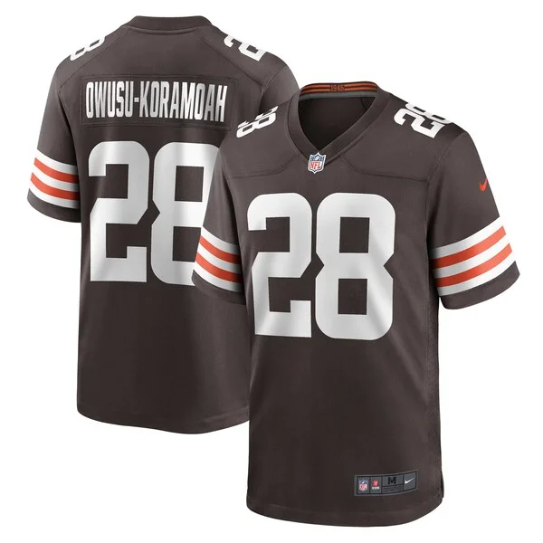 Performance None Game Jersey - Premium Brown NFL Fan Jersey | Game ...
