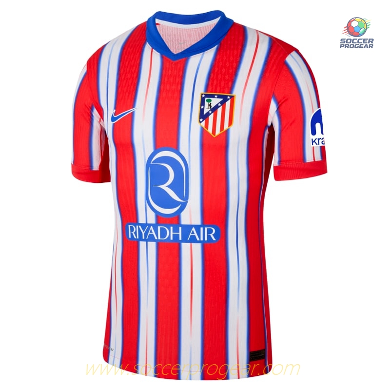 Atletico Madrid 2024-2025 Season Home Children Soccer Uniform Football Shirt