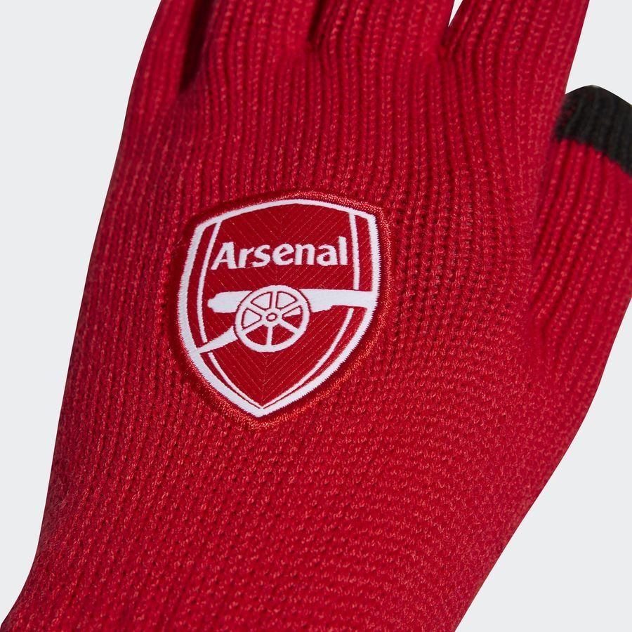 Arsenal Player Gloves Better Scarlet/pure White
