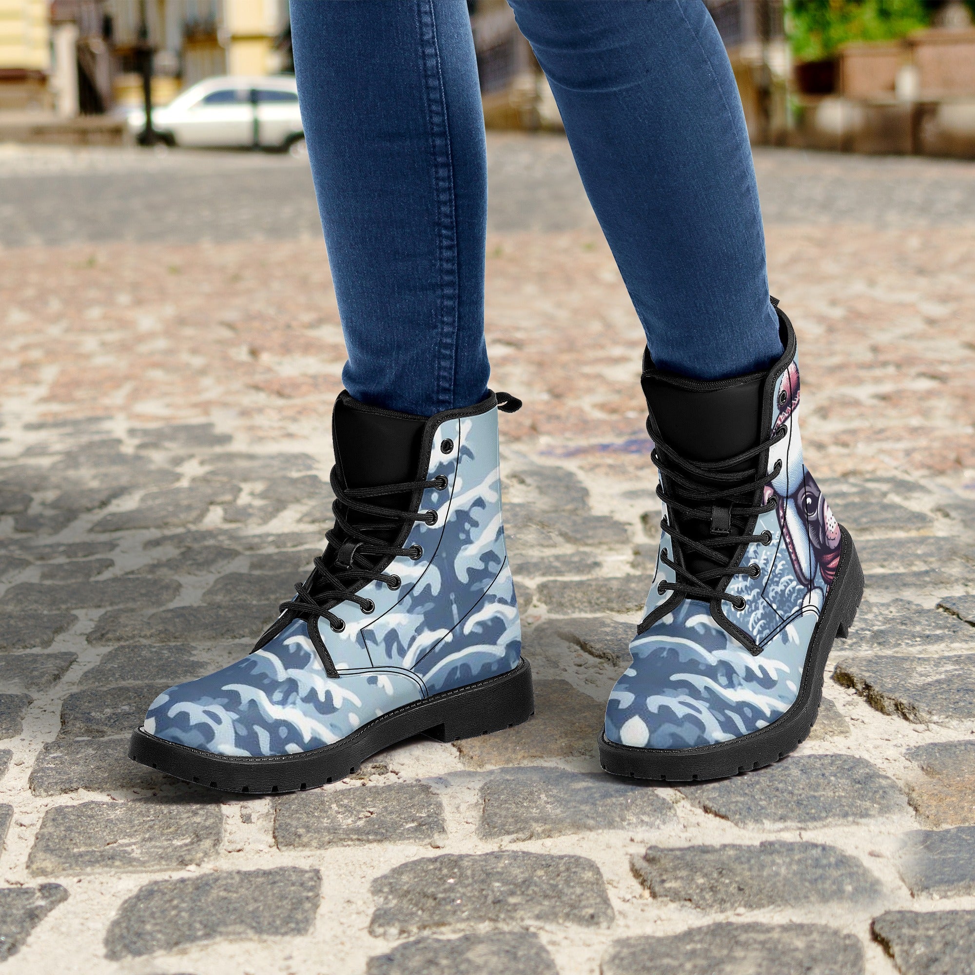 Stylish Minimal-Aesthetic Jack - Leather Boots as a Gift Premium