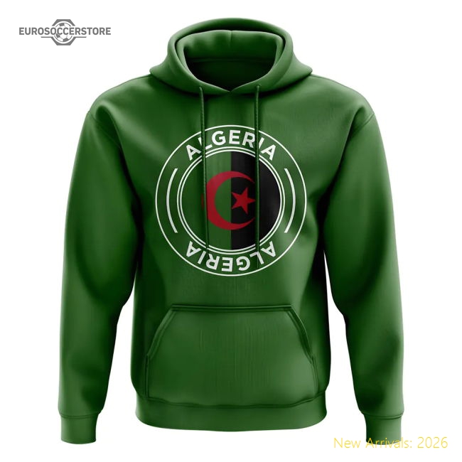 North African Giants Football Badge Hoodie (green) - Match Quality