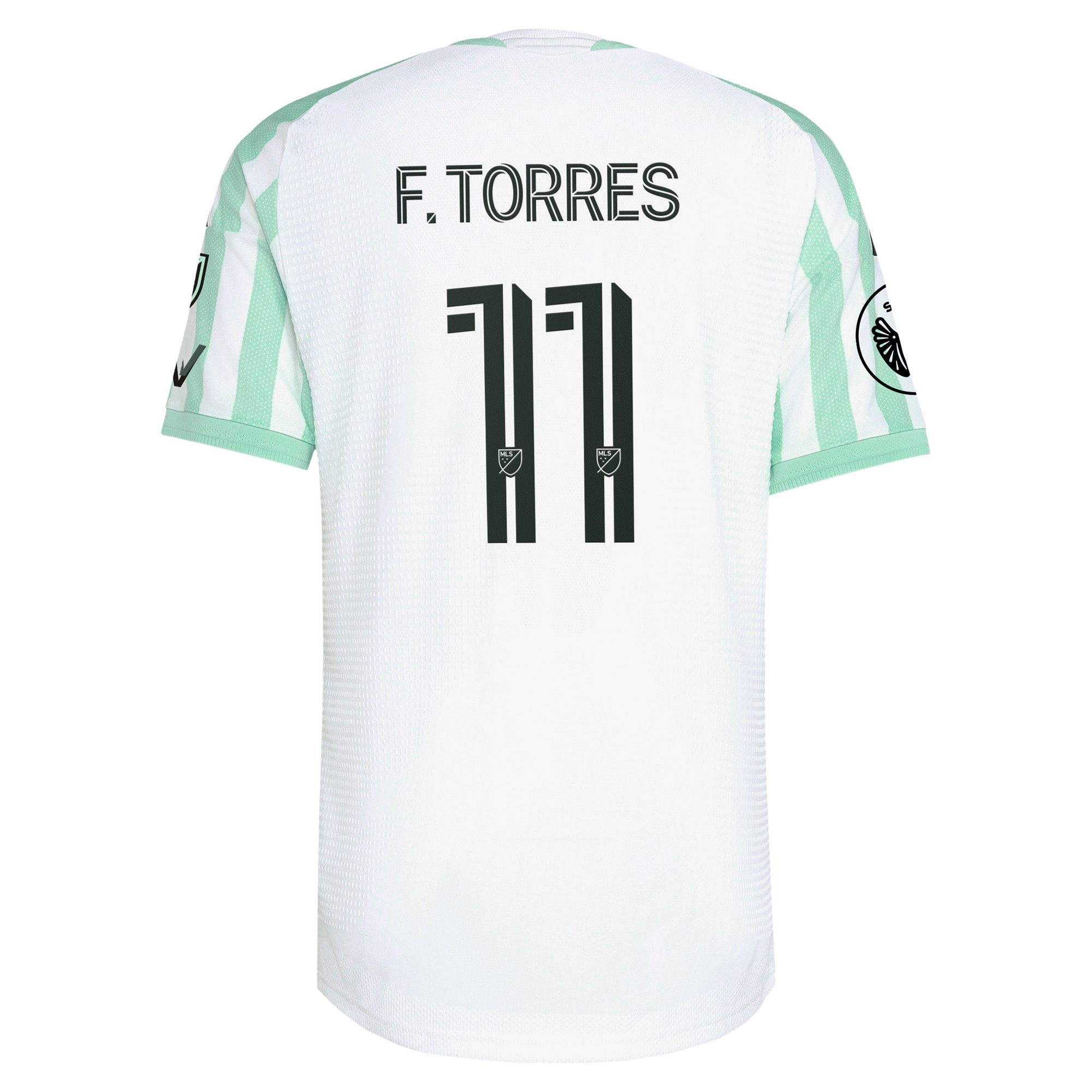 [SJH] Facundo Torres Austin FC 2026 The Rooted Kit On-Field Authentic Patch Jersey - White