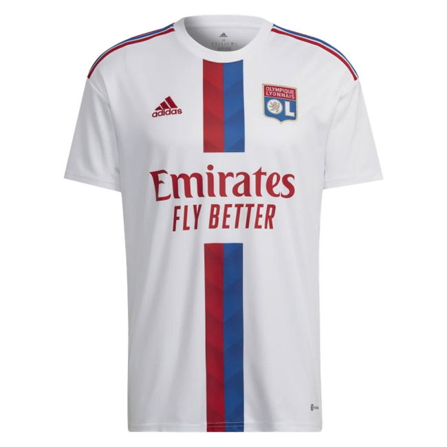 Replica Quality Lyon Home Fan Shirt (Adults) (JUNINHO 8)