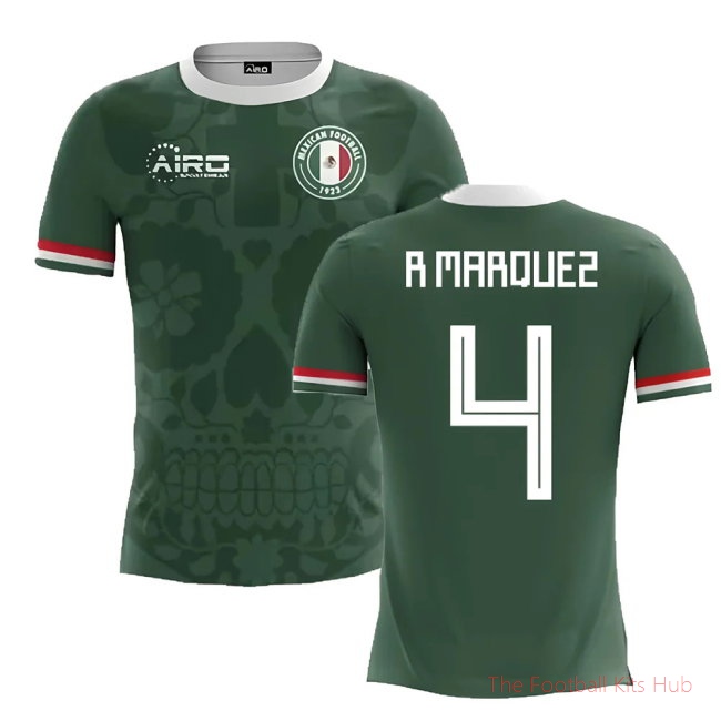 [EFS] 2025/26 Mexico Home Football Shirt (R.Marquez 4)