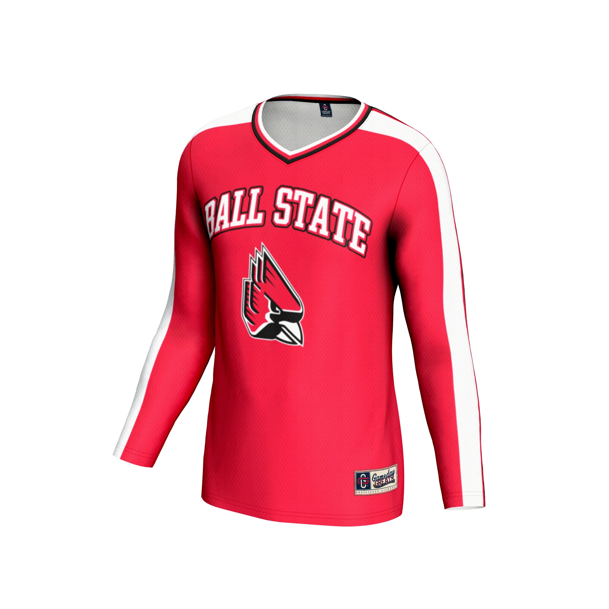 [DDG] Ball State Cardinals GameDay Greats Youth #1 Lightweight Volleyball Fashion Jersey - Cardinal