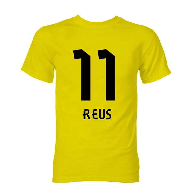 Borussia Dortmund Shirt (Yellow) Quick Dry Lightweight Moisture Wicking