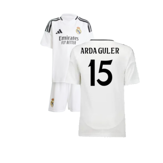 2024-2025 Real Madrid Home Football Shirt (Arda Guler 15)