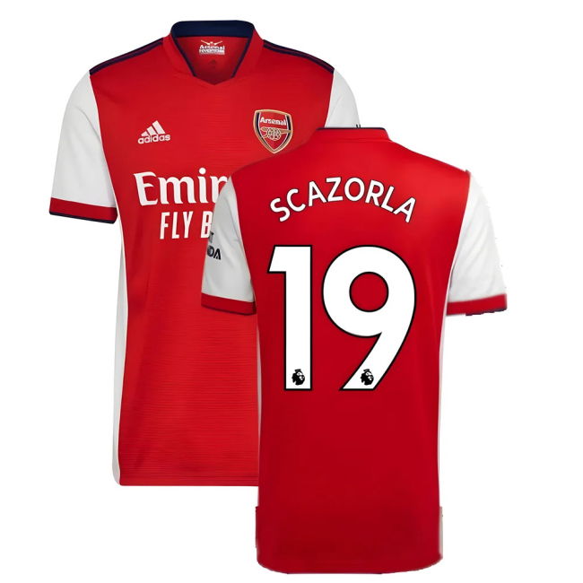 vintage Arsenal 2021-2022 Home Shirt (S CAZORLA 19)