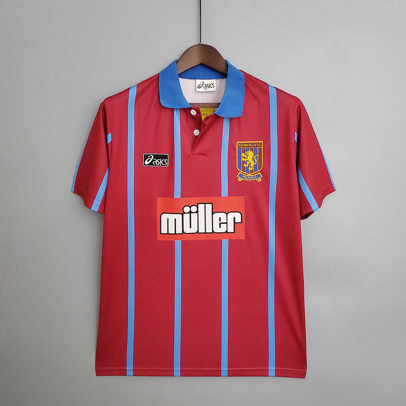 Cheap 1993-1995 Aston Villa home retro shirt