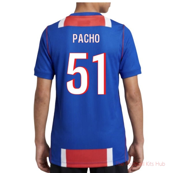 Football Team PSG Home 2026/27 Jersey (Kids) (Pacho 51)