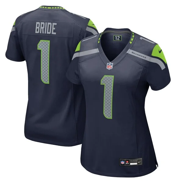 Performance Seattle Seahawks Game Jersey - Premium Navy NFL Fan Jer...