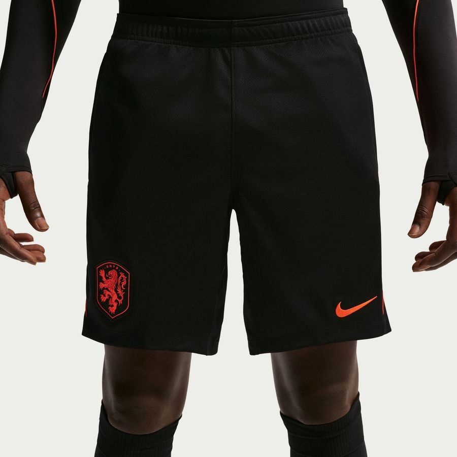 [EFKS] 2026 Holland Shorts Dri FIT Strike World Cup Black/Hyper Crimson Training