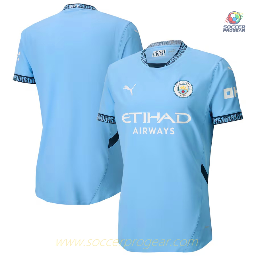 Manchester City Home Match Shirt 2024-25 Edition