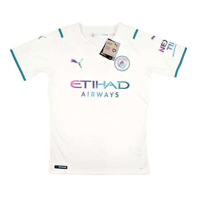 2021-2022 Manchester City Away Promo Jersey (No Sponsor) (Match Day)