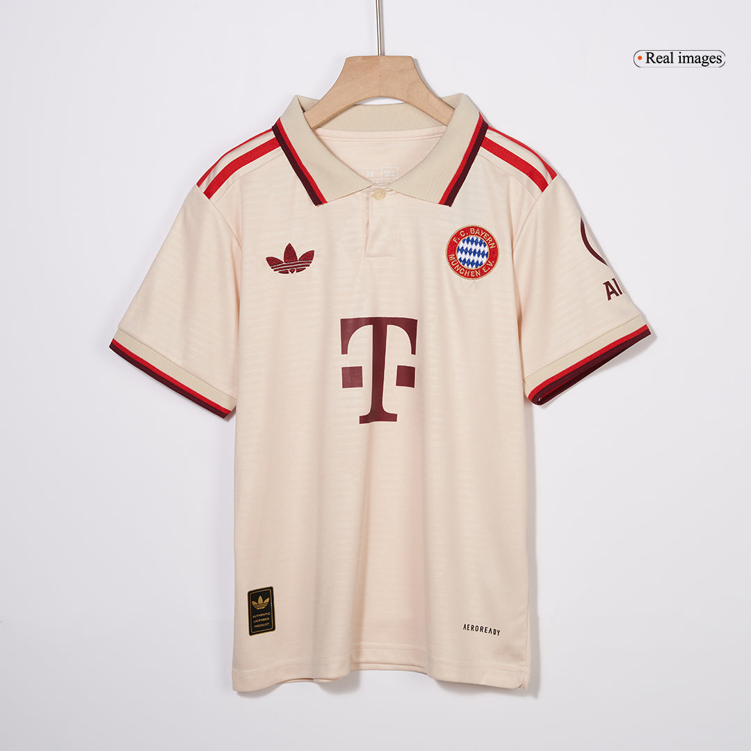 Kid's Bayern Munich Third Away Soccer Jersey Kit(Jersey+Shorts) 2024/2