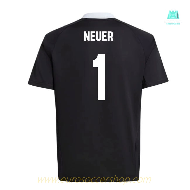 2024-2025 Bayern Munich Third Goalkeeper Shirt (Black) - Kids (Neuer 1)