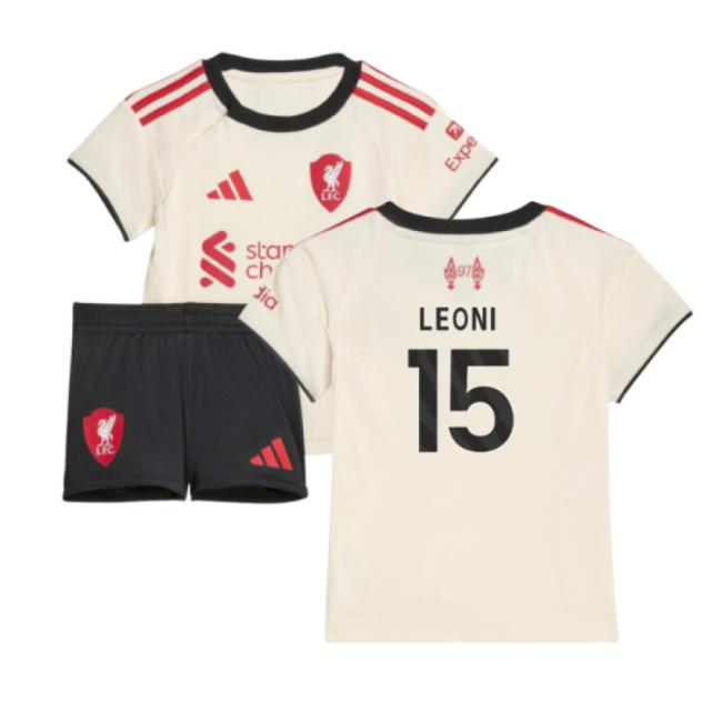 2025-2026 Liverpool Away Baby Kit (Leoni 15) (Limited Edition)